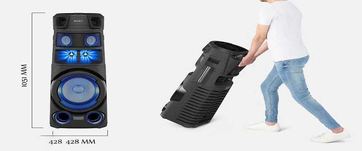 بلندگوهای سیستم صوتی سونیV83