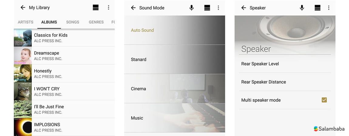 برنامه Music Center در ساندبار سونی ht-s700rf